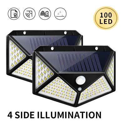 LED Solar Lighting Human Body Induction Waterproof Energy Saving Outdoor Garden Wall Light