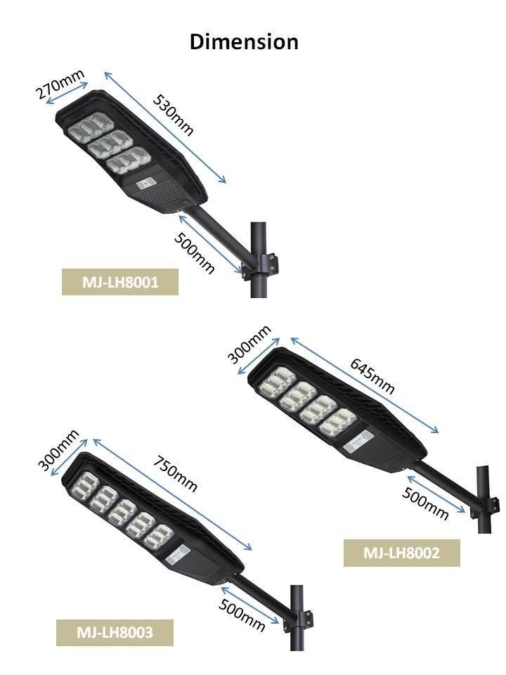 Wholesale Good Prices Outdoor Waterproof ABS 100W Solar Street Lights