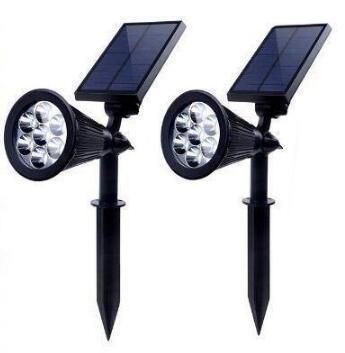 Solar Three Sides Wall Lamp Sensor Garden Street Lamp