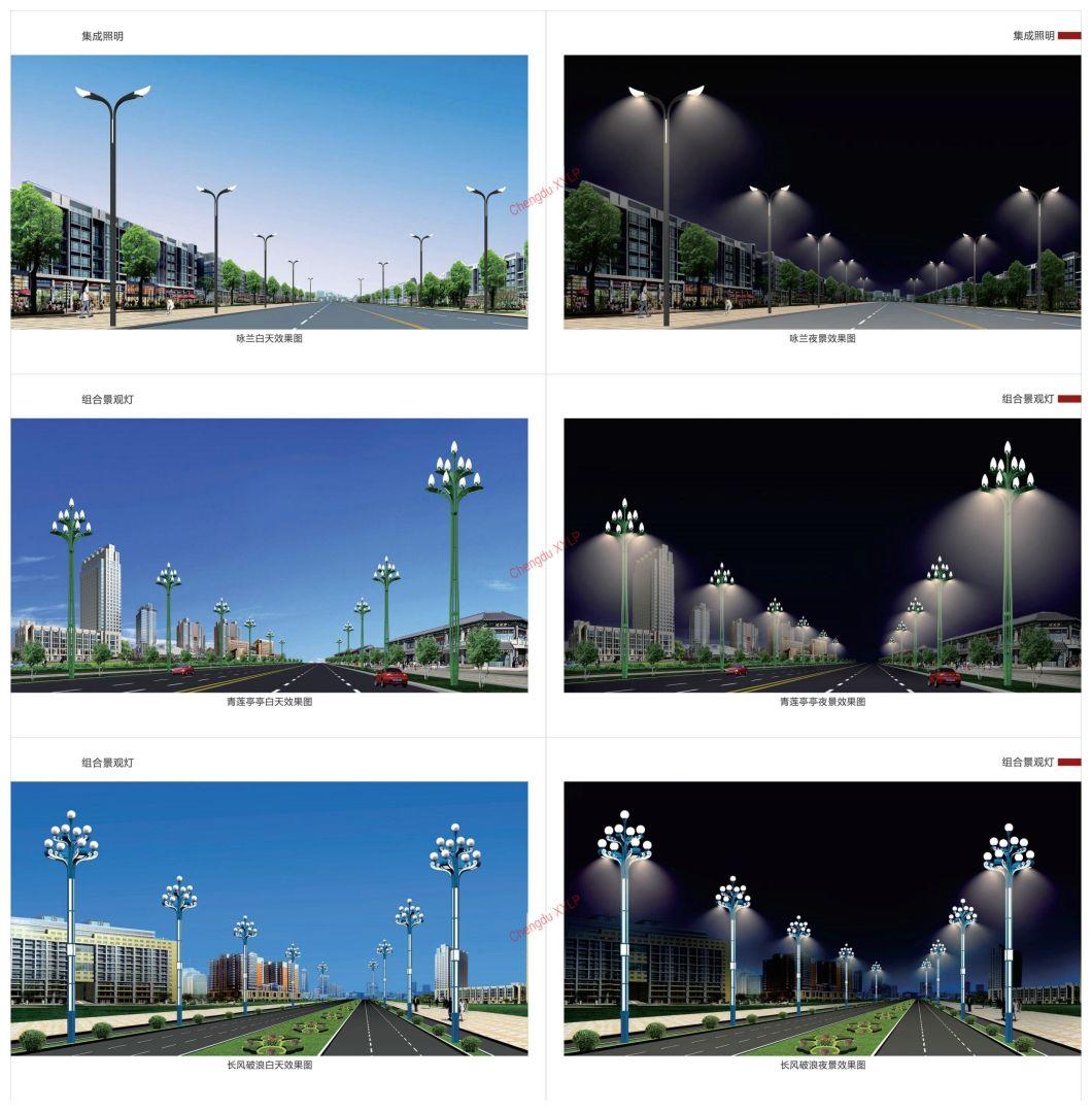 LED Lamp/Light/Lighting Street City Traffic Signal Lamp Pole Landscape Lighting Products Pole Lamp Landscape Lamp Garden Lamp Lawn Lamp