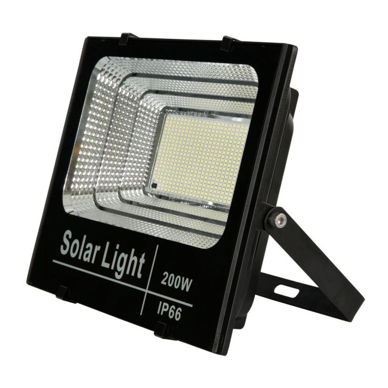 Esavior 200W All in Two LED Solar Flood/Street/ Garden/Outdoor Security Light for Outdoor IP66