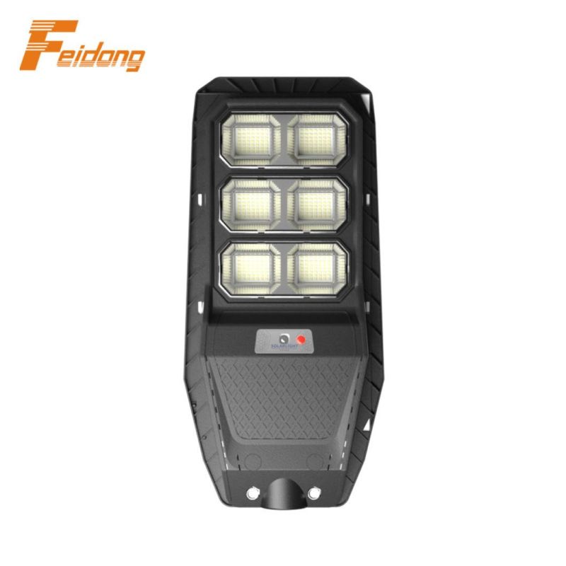 Hot Selling Multi Functional Remote Control Time Control Light Control Radar Sensor IP66 150W Solar Garden Light 150W Solar LED Streetlight