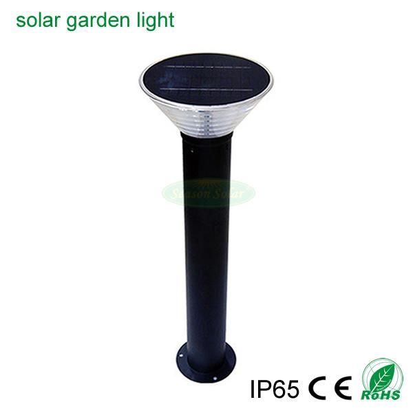 Bright 5W Solar Power System Garden Light with Multi-Color Luz LED for Pathway Decorative Lighting