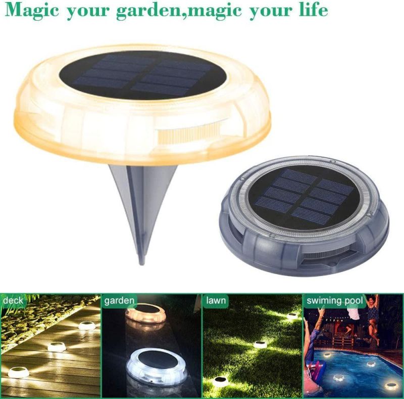 Waterproof IP68 Outdoor Sensor Solar Garden Light