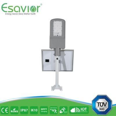 Esavior RoHS Certified 50W All in Two LED Solar Street Highway Lights