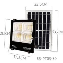 Bspro High Quality Competitive Price Solar Flood Light Energy Saving LED Solar Panel Flood Light