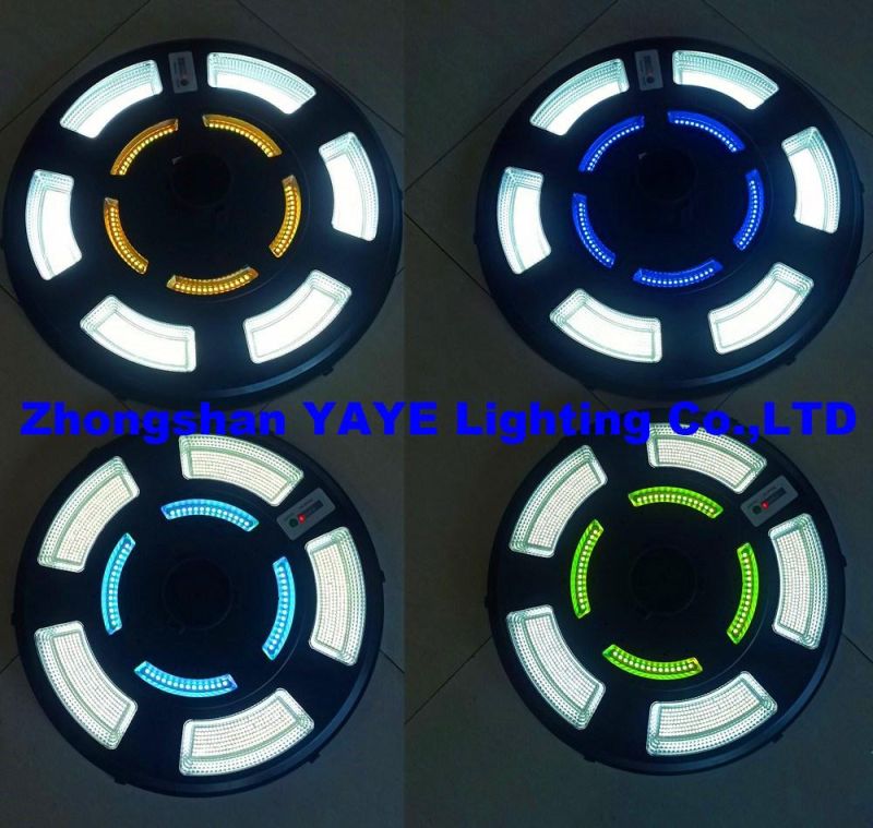 Yaye 2021 Newest Design UFO 300W/400W Outdoor Waterproof IP65 Solar LED Road Street Garden Light with 500PCS Stock Each Watt