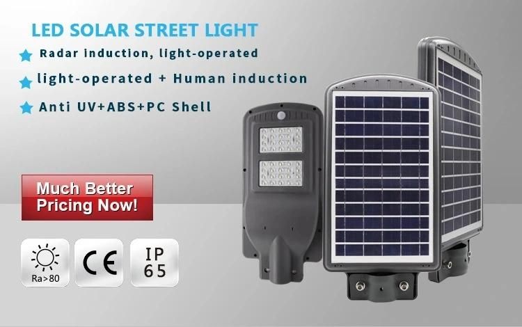 LED Soalr 50W 100W 200W 300W All in One Street LED Lightings