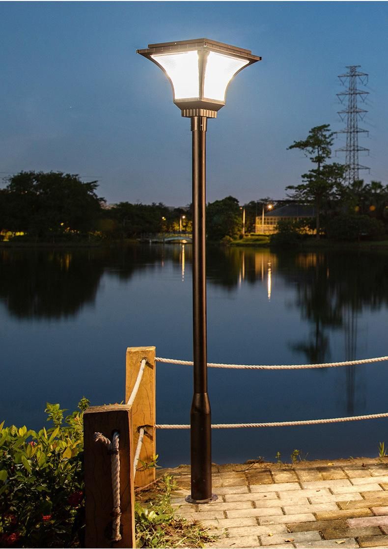 Outdoor LED Lighting Lamp 25W Garden Yard Lighting Solar Light with Solar System & LED Light