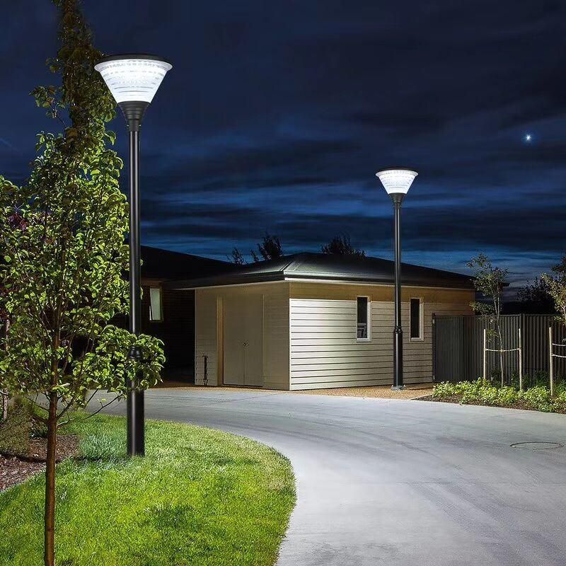 Outdoor Garden Lawn Landscape All in One with Pole Solar Street LED Light