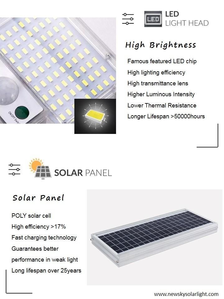 Factory Direct Wholesale Aluminum Alloy All in One Jd 19150 Solar Street Road Light for Civil