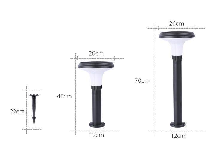 Outside Garden Landscape Waterproof IP65 LED Solar Light