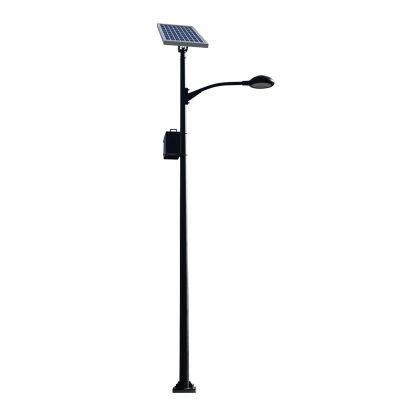 Factory Price10m Pole 100W LED Power Outdoor Hanging Battery Split Solar Street Light Road Lamp