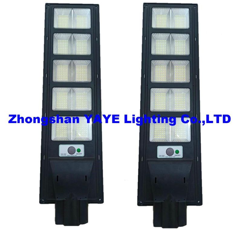 Yaye Hottest Sell 200W All in One Solar LED Street Road Garden Wall Light with Waterproof IP65 500PCS Stock (YAYE-22SLSL200WG)