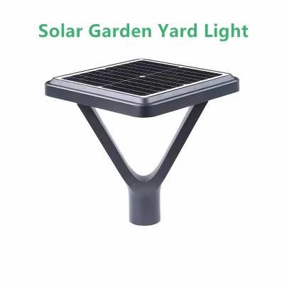 New European Style LED Lighting Lamp Outdoor Pathway Garden Light Solar Parking Lot Lighting with LED Sensor Light