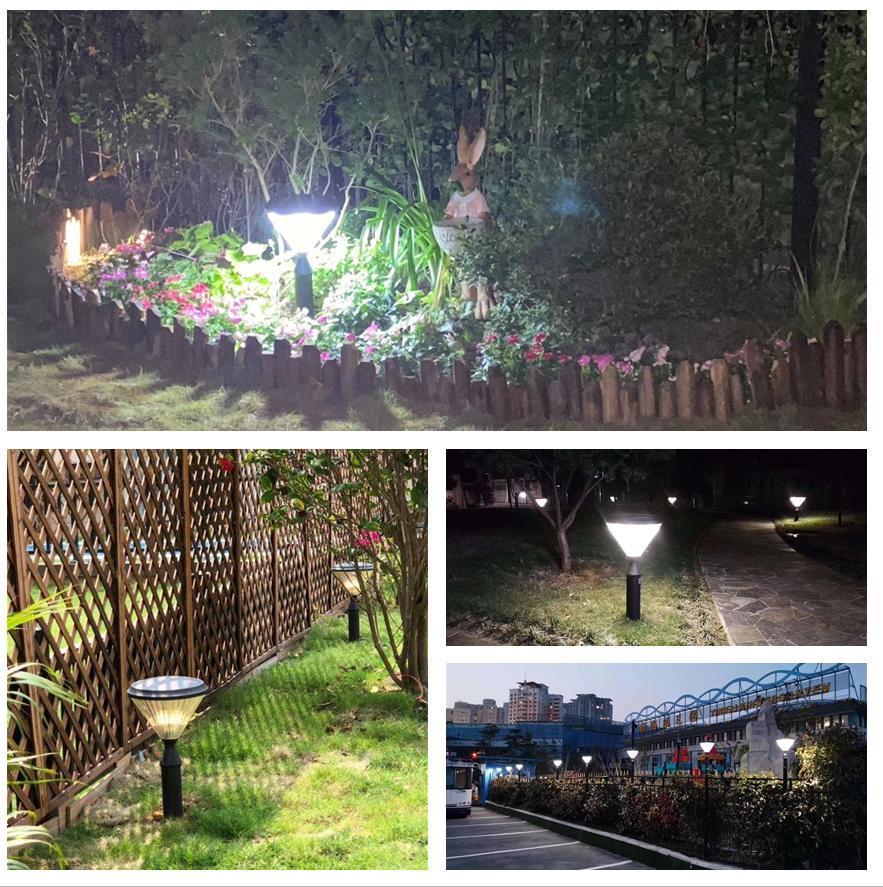 LED Outdoor Pathway Post Solar Product Fairy Solar Garden Lights