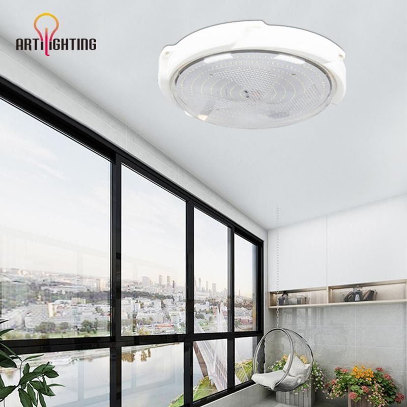 2022 New Rural Interior Lamps Retrofit Panel Solar LED Ceiling Light for Living Room Balcony Corridor Aisle 40W 60W 100W 200W 300W