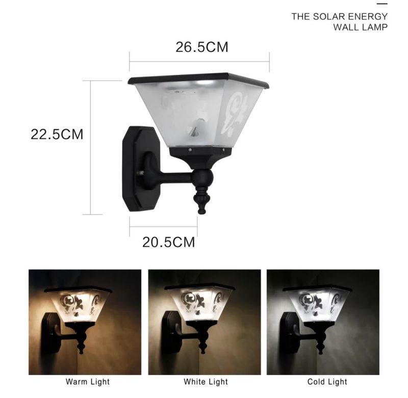 Set of Black Sand Bunnings Outdoor Solar Wall Garden Light