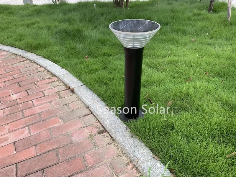 Wooden Color Energy Solar Smart LED Lighting 5W Solar Powered Outdoor Garden Lighting with LED Light