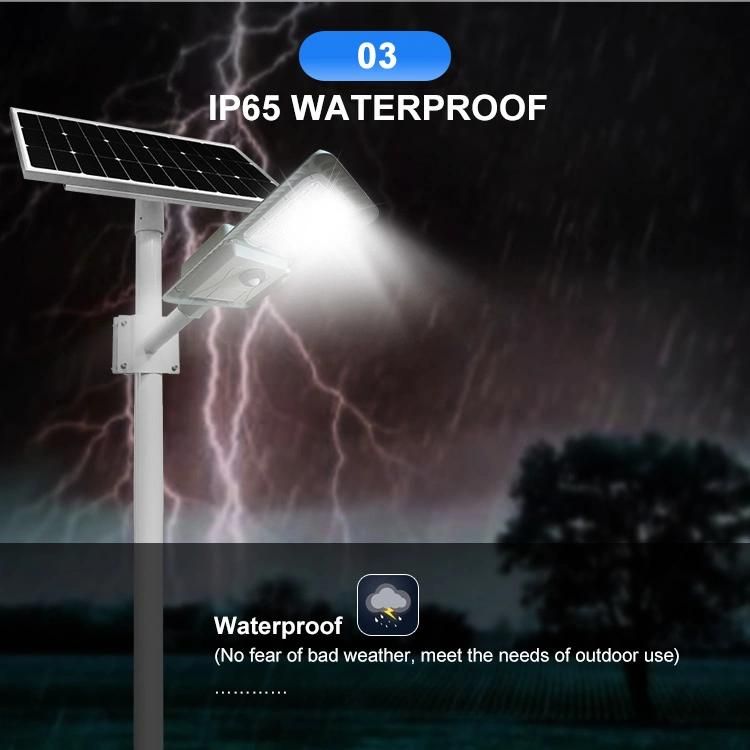 IP65 Waterproof PIR Sensor 60W Separate Solar LED Street Light