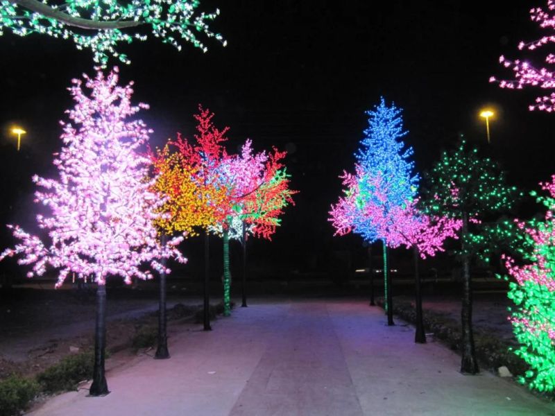 Yaye 18 Hot Sell 2 Years Warranty/Ce/RoHS LED Tree Light/ Outdoor/Indoor LED Cherry Blossom Tree