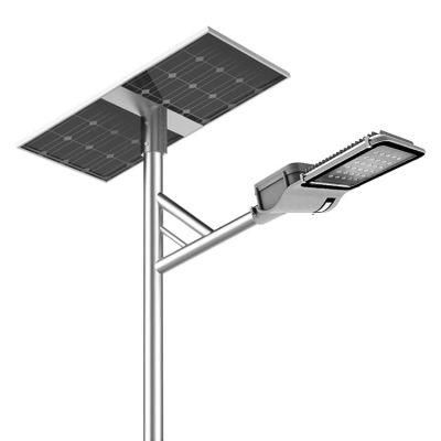 High Quality Solar Powered 20W 30W 40W 50W 60W All in Two LED Solar Street Light