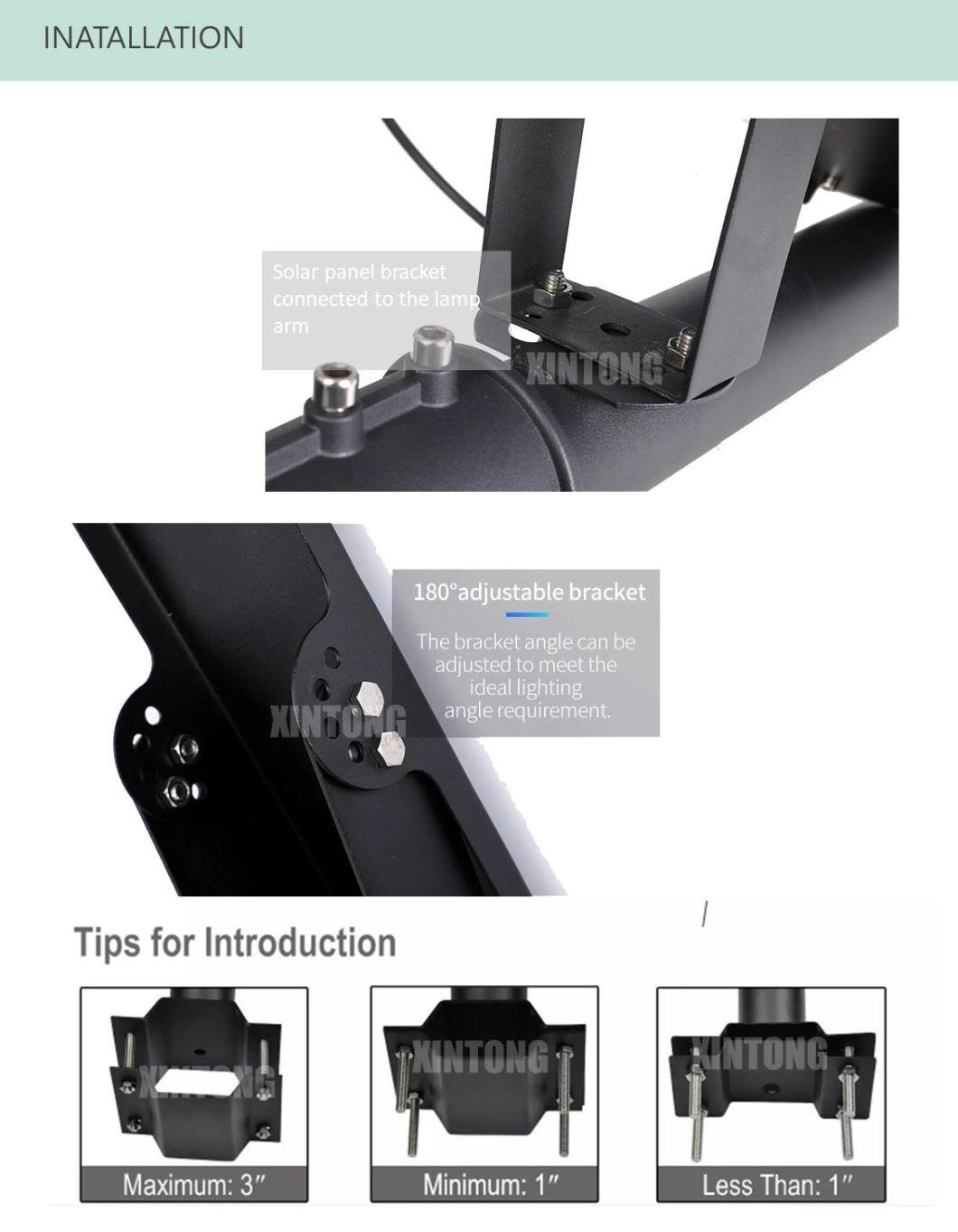 10W LED Solar Wall Light 60W