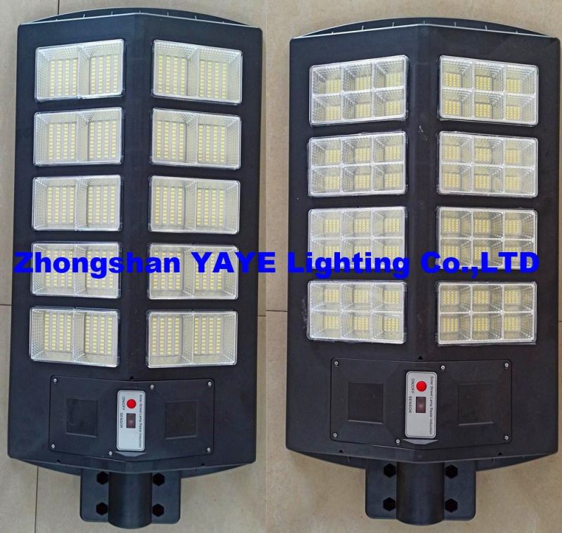 Yaye 18 Hot Sell Low Price High Quliaty 60W SMD5730 All in One Solar LED Street Light 1000PCS Stock/Radar /Remote Controll/ 3 Years Warranty