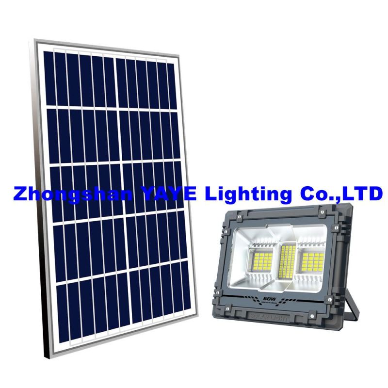 Yaye China Best Factory/Supplier/Manufacturer 500W Solar LED Flood Garden Wall Light with 1000PCS Stock/Remote Controller/Available Watts 60W-800W