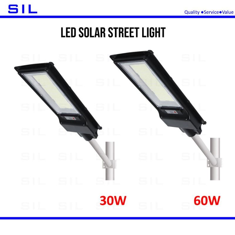 Professional Waterproof IP65 Outdoor SMD ABS 30W Integrated All in One LED Solar Street Lamp