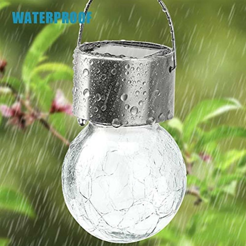 Solar Pendant Lights Ball Design for Garden Patio Outdoor Waterproof Wyz15237