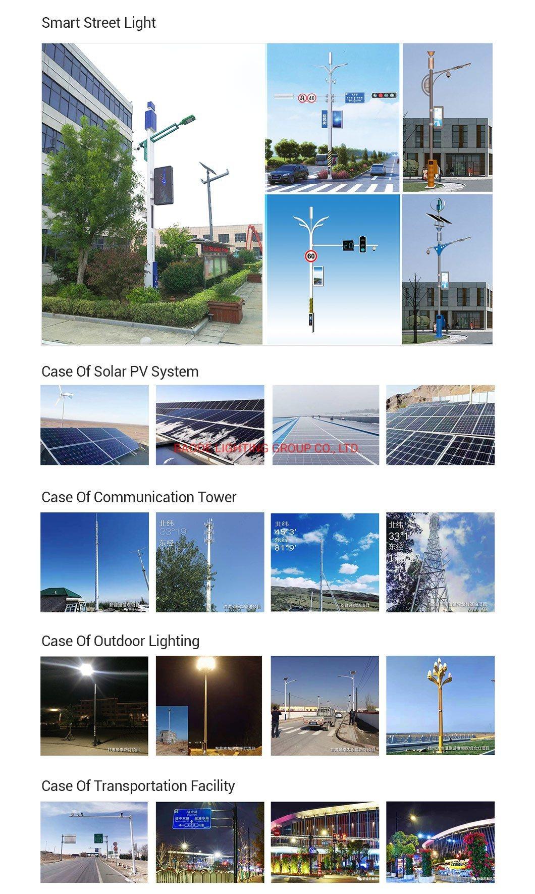 Jiangsu 6m Solar Street Light Pole SGS Audited China Supplier