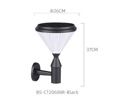 Bspro Wall Outdoor Housing Flower Lights Waterproof Yard Park Lamp LED Solar Garden Light