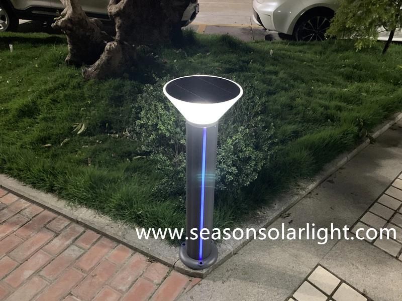 High Quality 5W Garden Pathway Light Smart Outdoor LED Solar Bollard Light with LED Light Strip