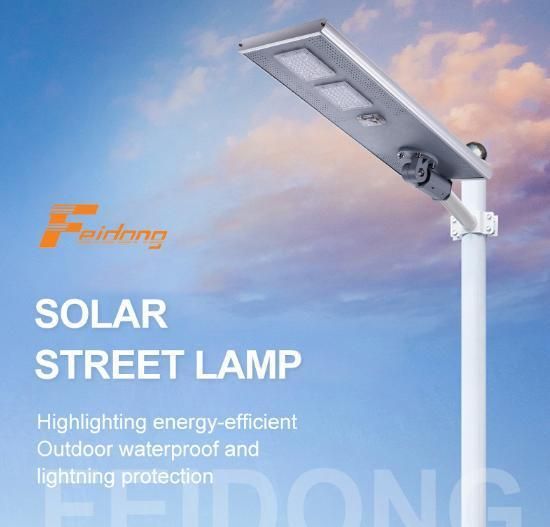 High Quality Durable Waterproof Hot Sale Newest All in One Outdoor Motion Sensor LED Solar Street Light