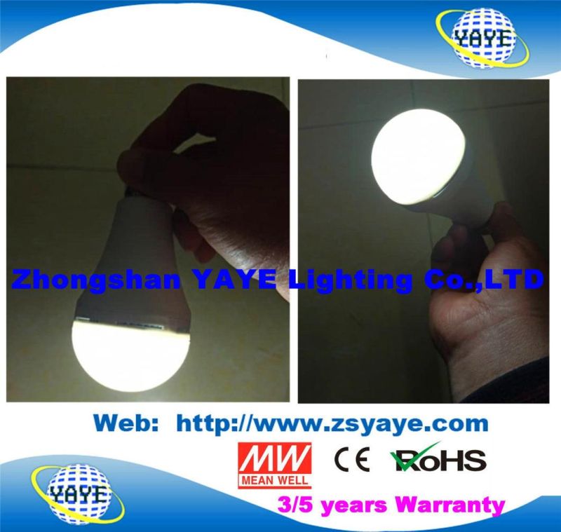 Yaye 18 Hot Sell 5W 7W 9W 12W 15W 18W E27/B22 Emergency Rechargeble Solar LED Bulb with 15 Years Production Experience