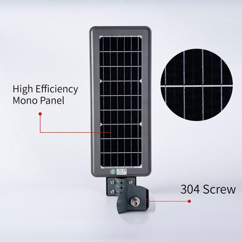 High Lumen Waterproof Solar Lamp Integrated Solar Street Light for Outdoor Lighting