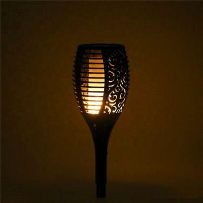 Wholesale Price IP65 Waterproof Outdoor Garden Lawn LED Torch Lamps Solar Flame Light Factory Manufacturer