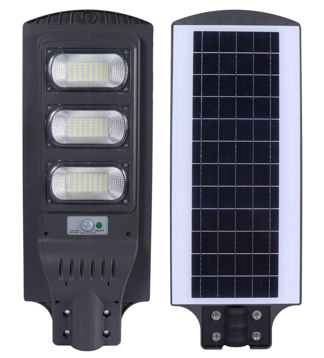 Outdoor IP65 30W 60W 90W 120W Rechargeable Reflector Solar Powered LED Street Light for Security Solar Lightings Energy Saving Lamp