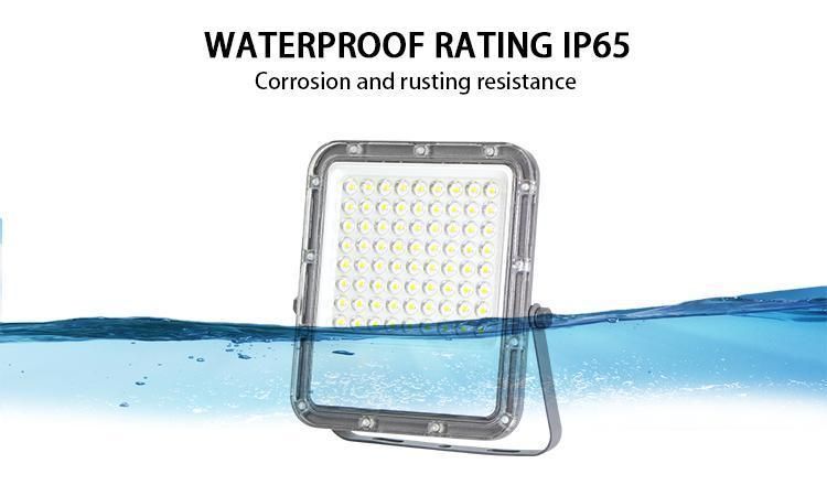 50watt CE RoHS IP66 Aluminum Housing Metal Halide Portable Remote Solar Flood Lights