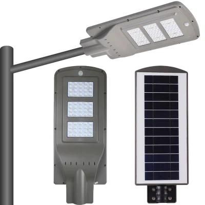 Zimbabwe Solar Energy Integrated LED IP67 3000 Lumen All in One Commercial Lighting Motion Sensor Solar Street Light