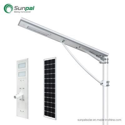 Sunpal All in One 30 40 50 60 80 100 120 150 200 W Bridgelux 5050 LED Solar Street Light with 3 Years Warranty