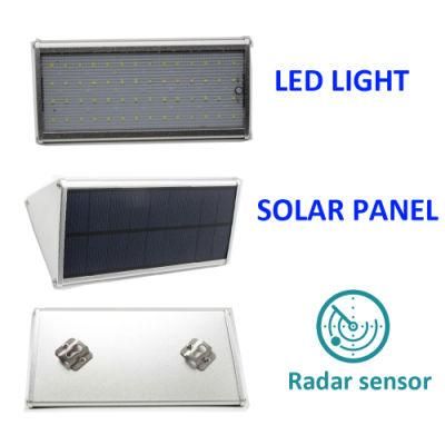 Radar Sensing Wall Light Solar LED Lamp