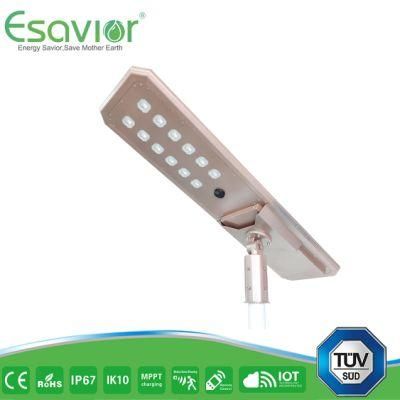 Esavior LED Lumen: 195lm/W 80W LED Solar Street Lights