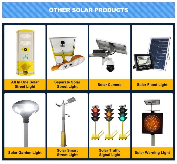 IR Distance 45m Monitoring CCTV Camera 120W Solar Street Light