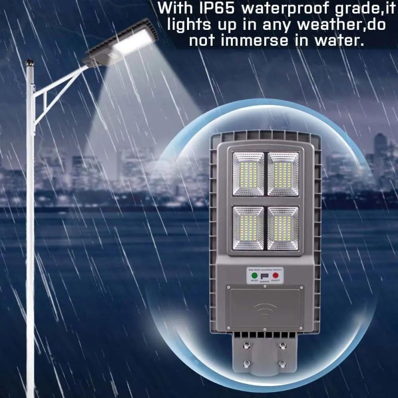 Wireless Intergrated Solar Street Light for Garden Yard Outdoor