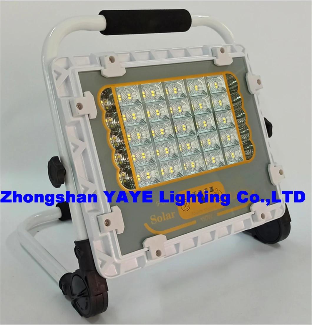 Yaye 2021 Hot Sell 60W/100W/150W/250W Solar SMD LED Flood Light Super Brightness High Quality Outdoor LED Solar Flood Light