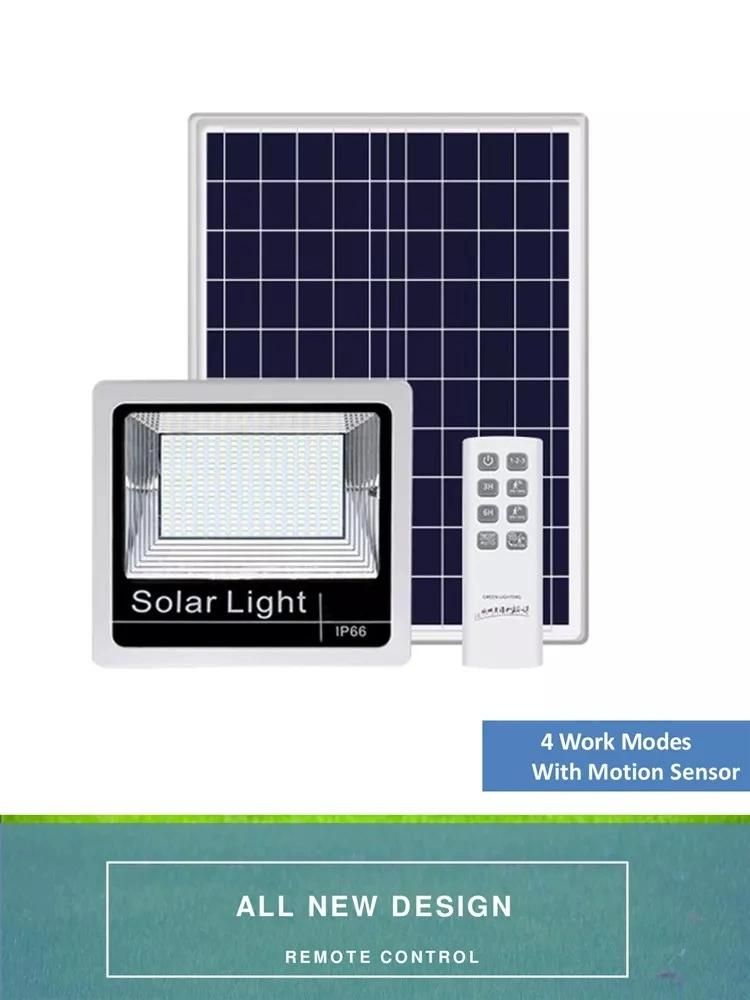 Jd-8825L Solar Flood Light Die-Casting Aluminum Housing,