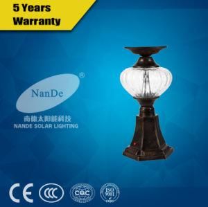 Aluminium Lamp Body Solar Post Light