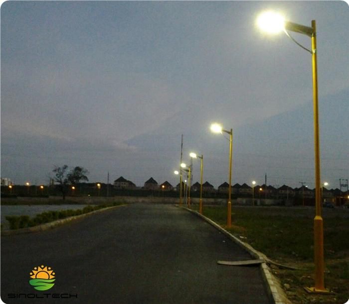 APP Control 120W LED Integrated Commercial Solar Powered Street Lights (SNSTY-2120)